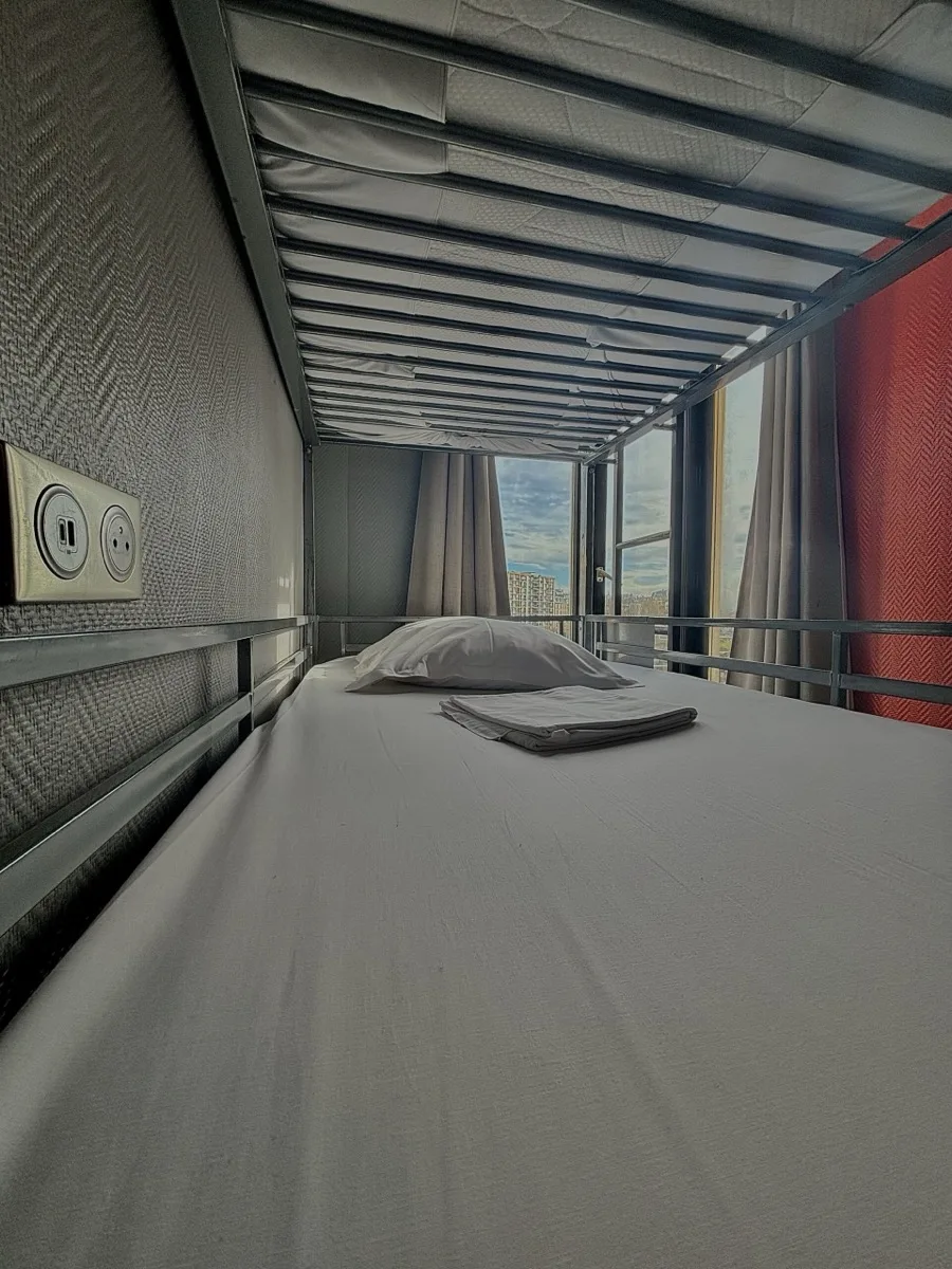Lit en chambre quadruple — Peace & Love Hostel Paris