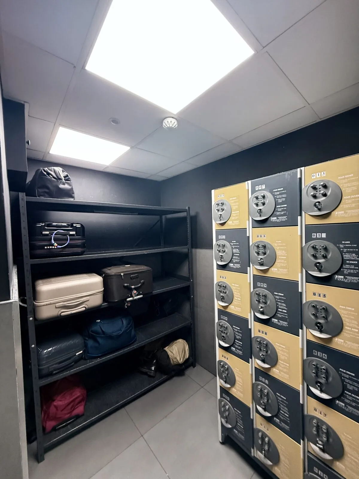 Casiers sécurisés